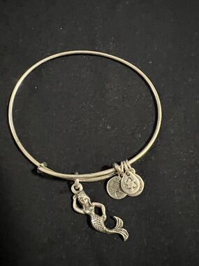 Alex and Ani  Mermaid Charm Bangle Bracelet